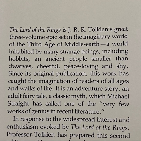Lord of the Rings 3 Vol Set - 1965 2nd Edition - J. R. R. Tolkien - Picture 10 of 11
